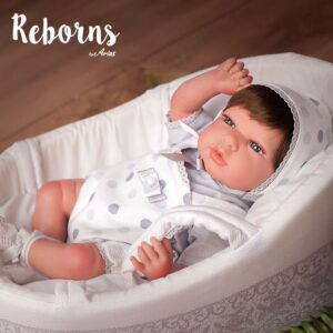 Arias Reborns 40 cm Sofia com Alcofa