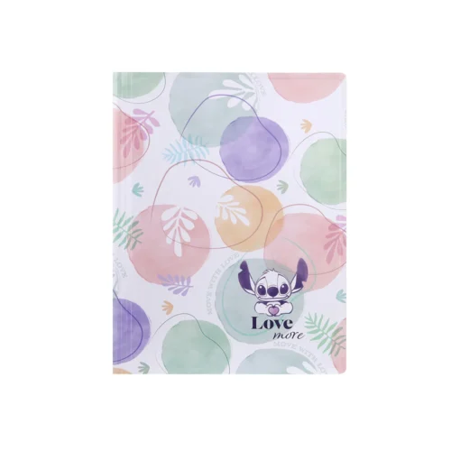 CoolPack Pasta A4 com 20 bolsas soldadas Stitch Multicolor