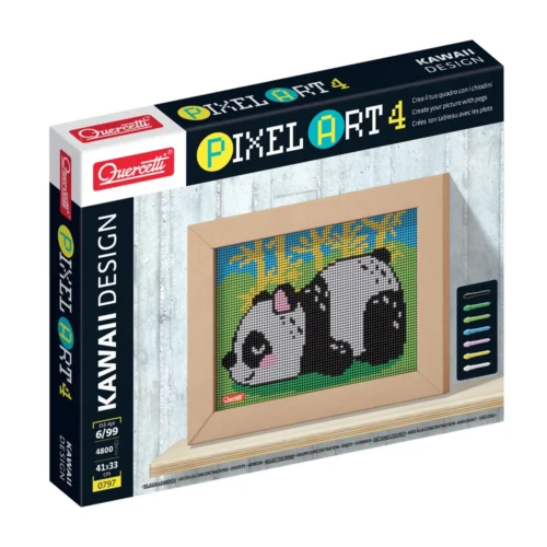 Pegs Pixel Art 4 Urso Panda 4800 pz