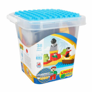 Balde Piratas Unico 37 pcs