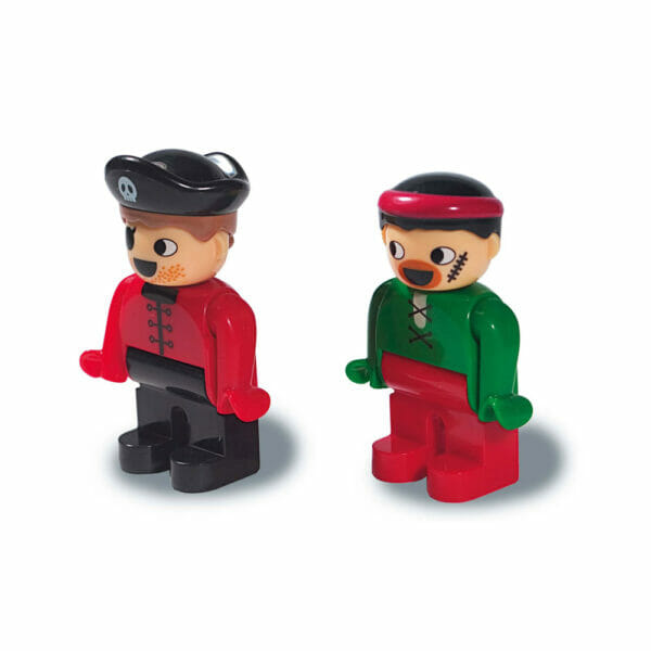 Balde Piratas Unico 37 pcs