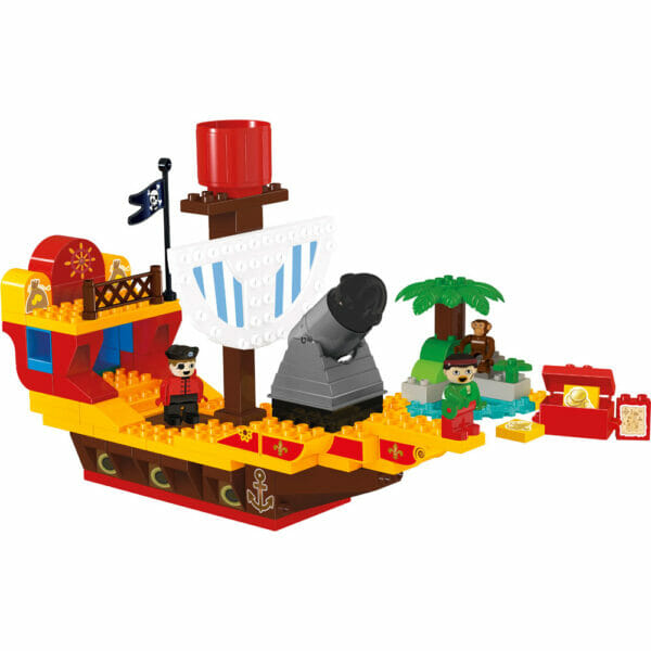 Barco de Piratas 100 Peças