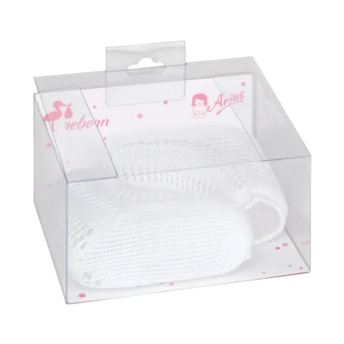 Conjunto de meias brancas para bonecos de 40-45 cm