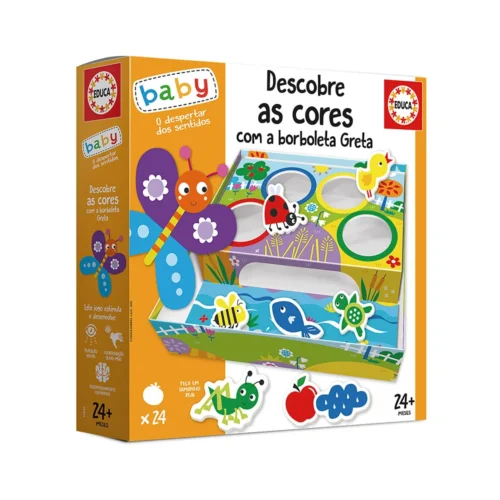 Educa Baby Descobre as Cores Borboleta Greta