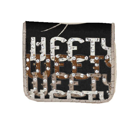 BEL12319-3P Carteira Pequena Tweety Preta