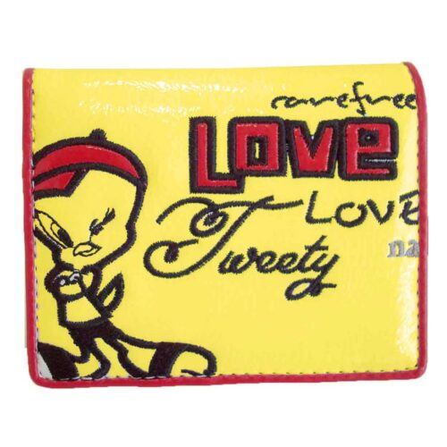 BEL9719-2A Carteira Tweety Amarela 11 cm