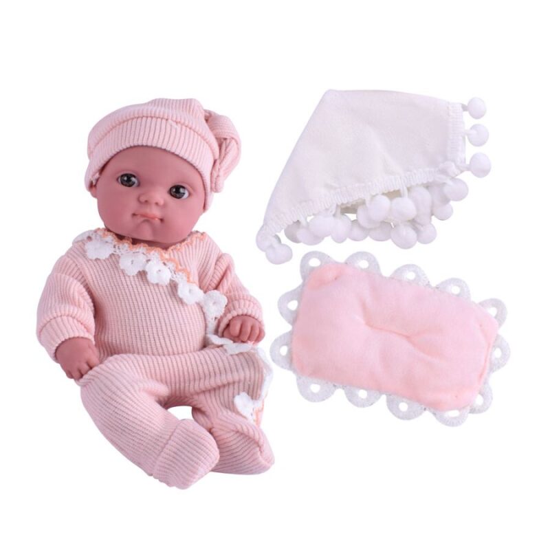 NJ19071_2 Boneca Amorosa 20 cm Perfumada Rosa