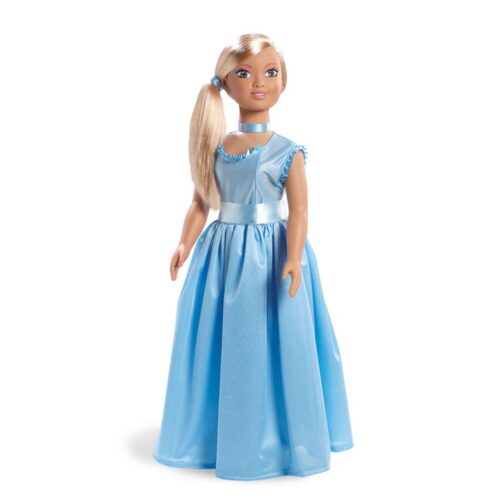 Boneca Lisa 87 cm Princesa Azul