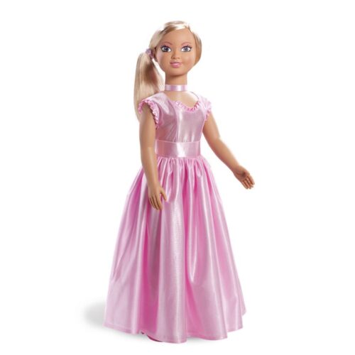 Boneca Lisa 87 cm Princesa Rosa