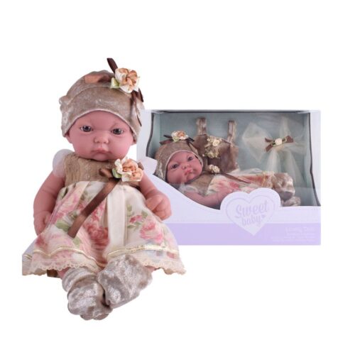 Boneca Rosa Amorosa Vintage 25 cm Perfumada