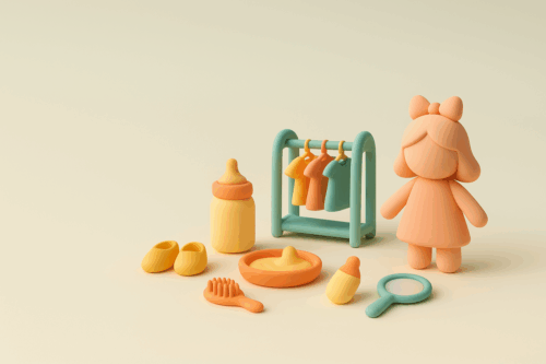 Arias Conjunto de Chupetas com Cordão de Madeira ST1