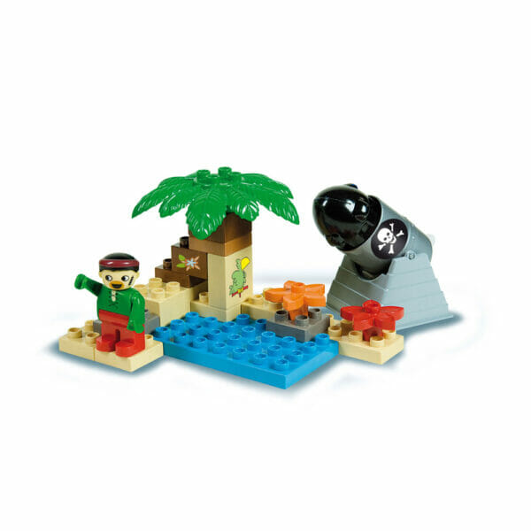 Canhão Piratas Unico 21 pcs