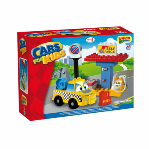 Carrinho 19 Peças Encaixe