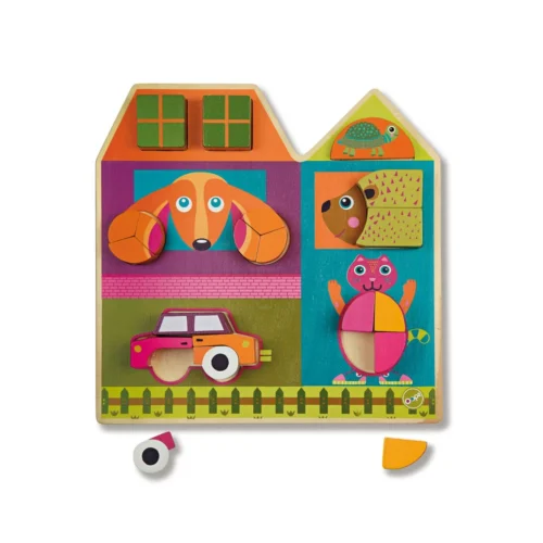 Oops Puzzle Madeira 17/20 pçs Cidade