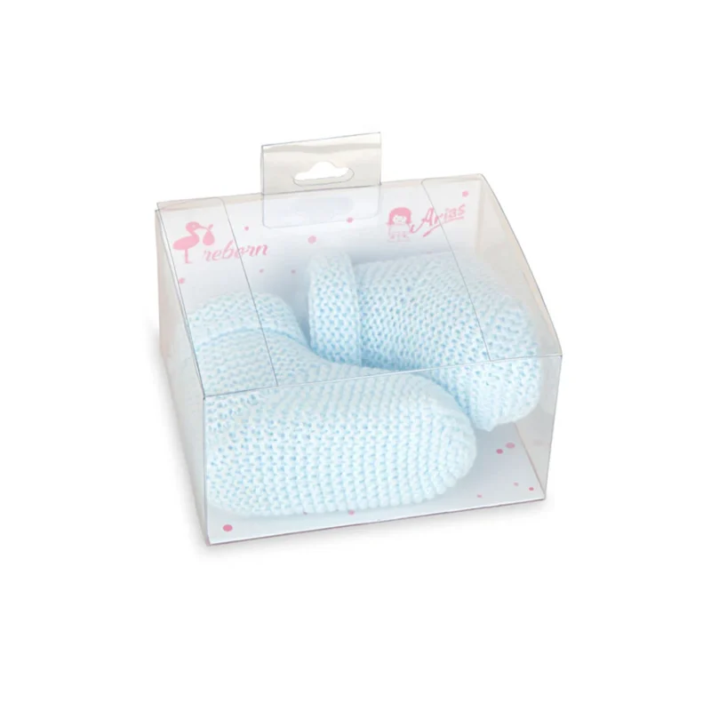 cc93deb8cc20f6a2f08cfc208f44d030.large Conjunto de Pantufas Azuis para Bonecos 40-45 cm