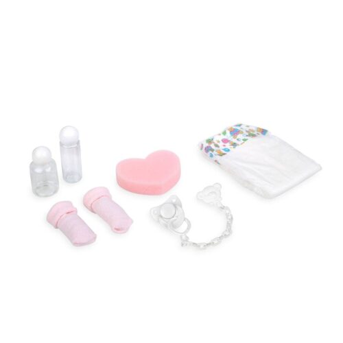 Cesto Elegance Rosa com Acessórios