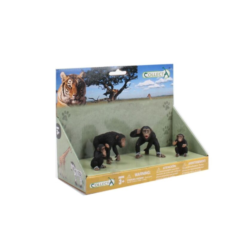 Collecta Set 4 Chimpazés