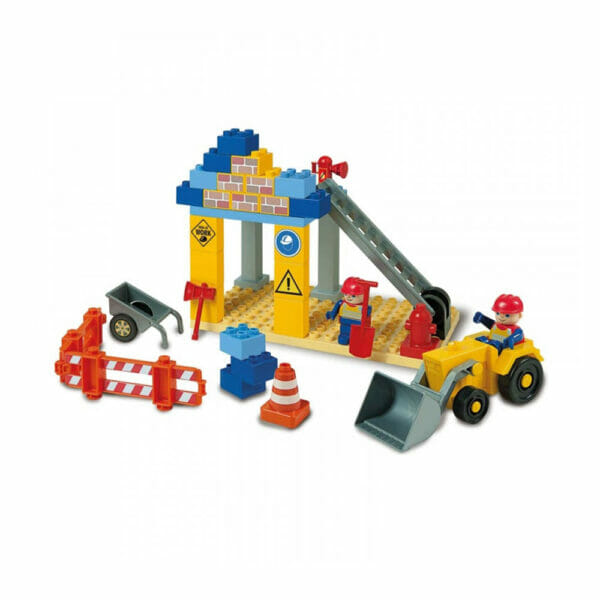 Construção Média Blocos Encaixe