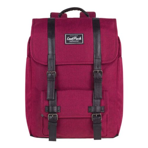 Traffic Mochila Vintage Burgundy