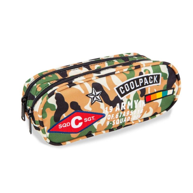 Clever Badges Estojo Camo Desert