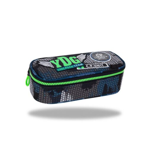 Porta Lápis Campus Badges B Grey