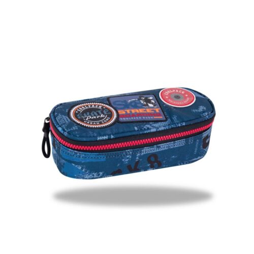 Porta Lápis Campus Badges B Blue