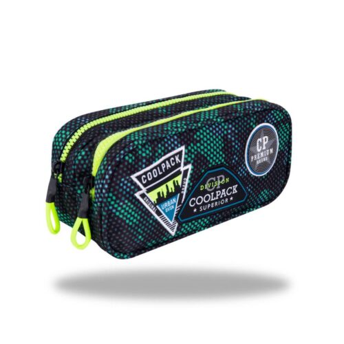 Porta Lápis Triplo Duke Badges B Green