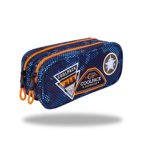 Porta Lápis Triplo Duke Badges B Navy