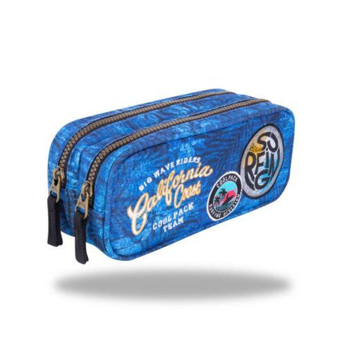 Porta Lápis Triplo Duke Badges G Blue