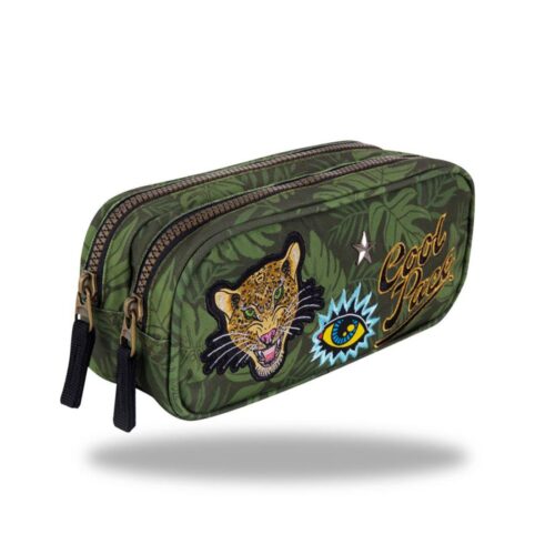 Porta Lápis Triplo Duke Badges G Green