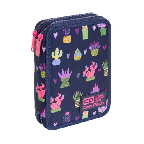 Estojo Duplo XL Cactus