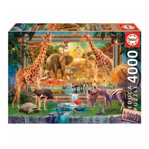 Puzzle 4000 Regressando da Savana