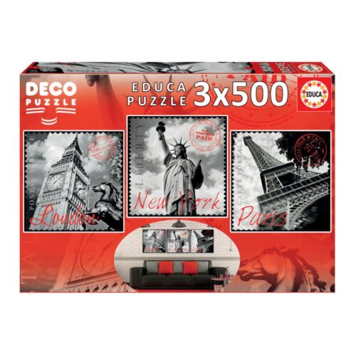Deco 3x500 Grandes Cidades