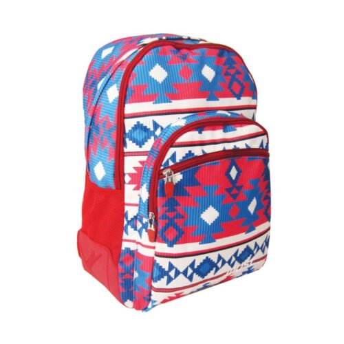 Mochila Vermelha Energy 3 Bolsos 45 cm Must
