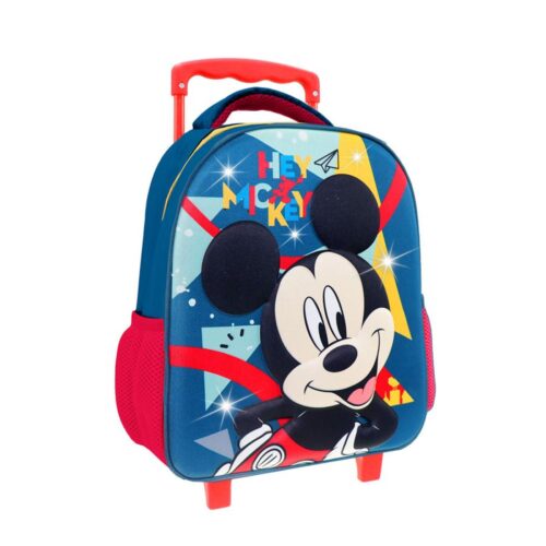Mochila Trolley 3D LEDs 31 cm Mickey