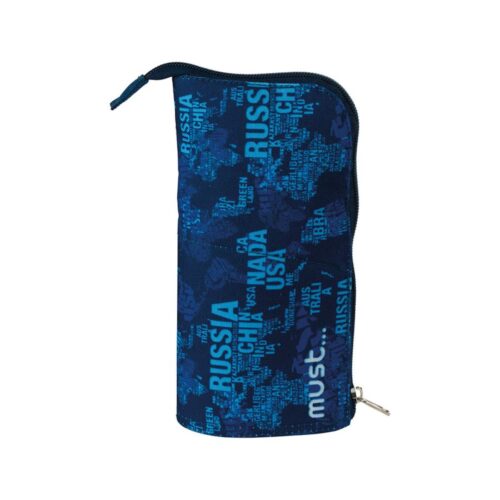 Porta Lápis Versátil Flexi Map Letters 20 cm Must