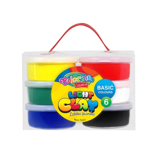 Conjunto Barro 6 Cores Básicas