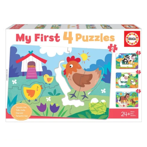 My First Puzzles Animais da Quinta 5-6-7-8