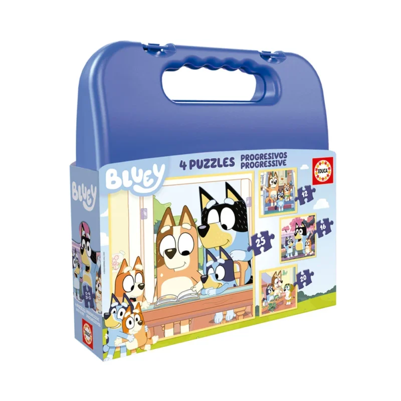 Educa Malinha Progressivos Bluey 12-25
