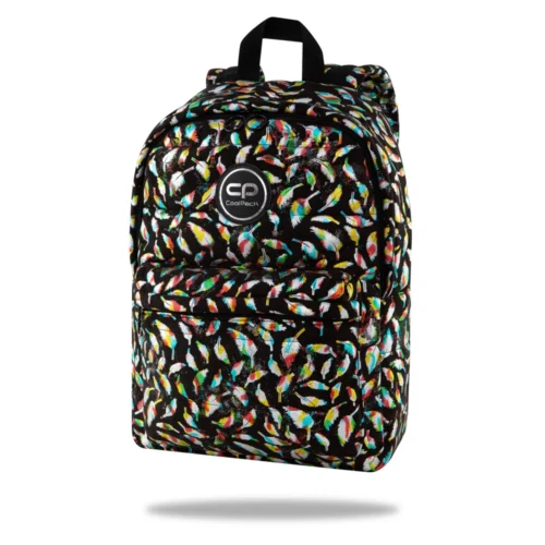 Mochila Ruby Vintage Feather Preto