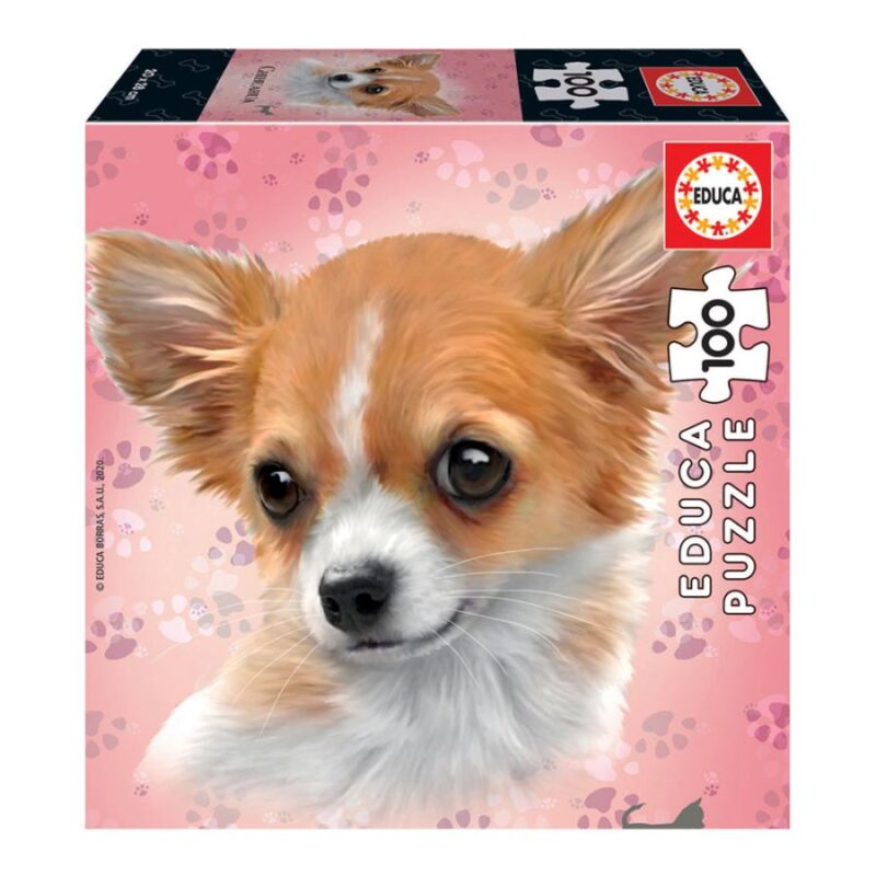 ED18803 Educa Dog Breeds 100 Chihuahua