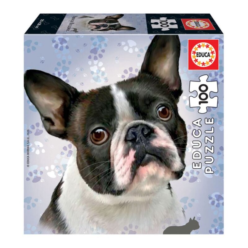 Educa Dog Breeds 100 French Bulldog