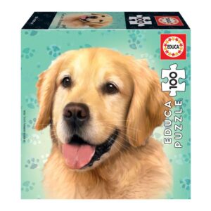ED18800 Educa Dog Breeds 100 Golden Retriever