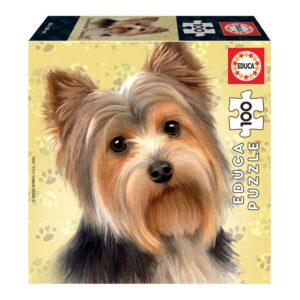 Educa Dog Breeds 100 Yorkshire Terrier