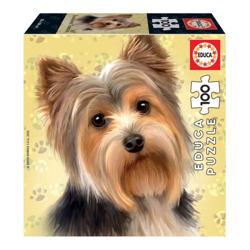 Educa Dog Breeds 100 Yorkshire Terrier