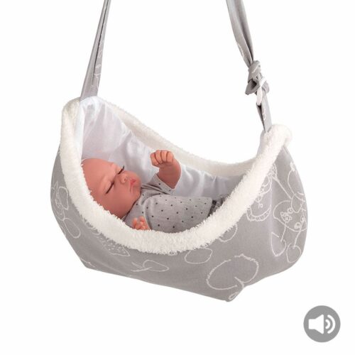 Elegance 28 cm Noa com Portabebés + Som