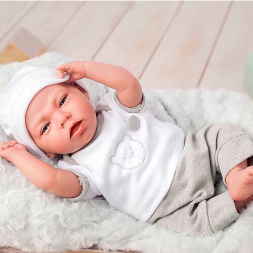 Elegance 40 cm com peso Dafne Cinza com Almofada