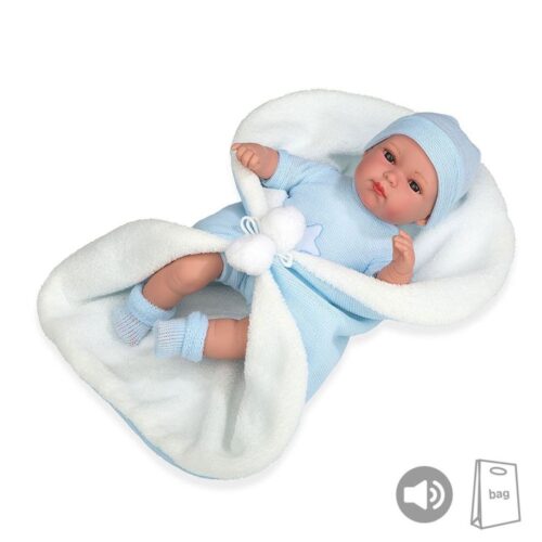 Elegance PB 33 cm Erea Azul com Manta + Som