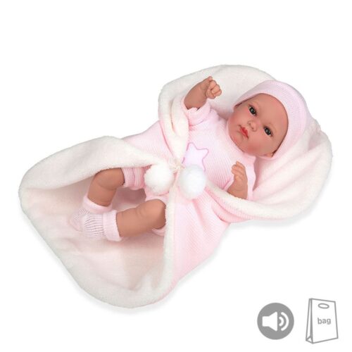 Elegance PB 33 cm Erea Rosa com Manta + Som