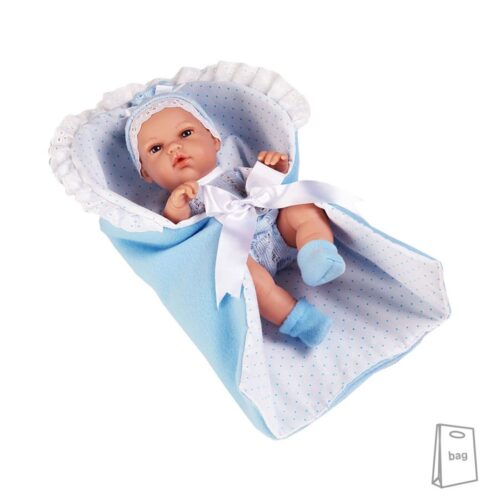 Elegance PB 33 cm Natal com Manta Azul